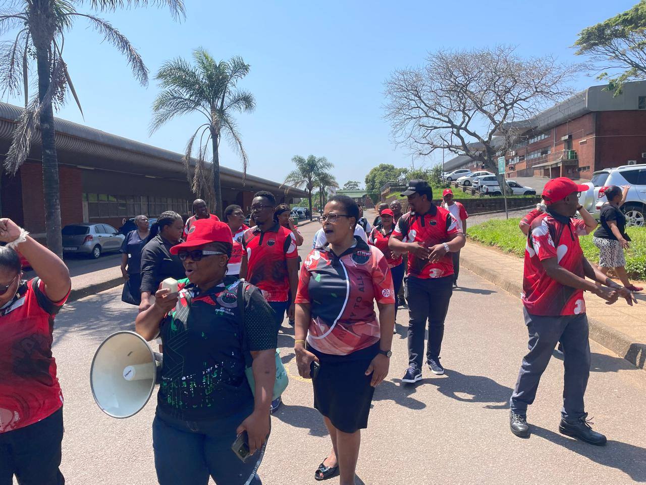 Prince Mthalane at Wentworth Hospital Handing Over of Memorandum